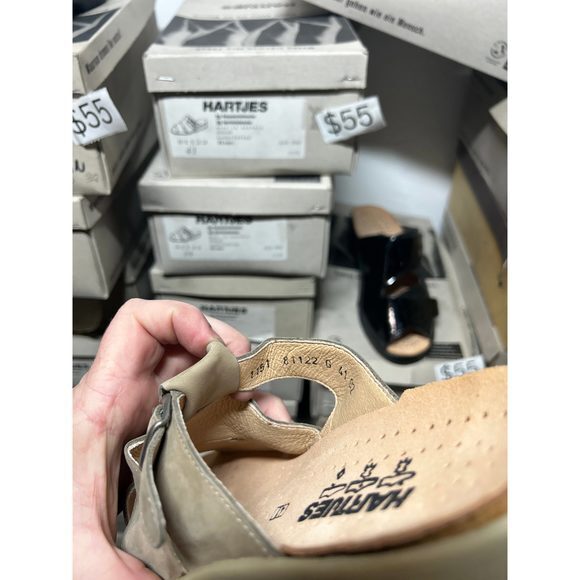 Vintage Hartjes Women's Sandals‎ Stone 81122 - Picture 4 of 4